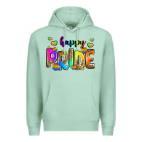 Seafoam happy pride Premium Hoodie - Zillion Design Studio
