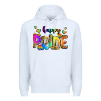 White happy pride Premium Hoodie - Zillion Design Studio
