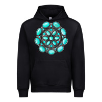 Black gemstone jewelry Urban Hoodie - RanaPortraitStore
