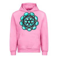 Fuchsia Pink gemstone jewelry Urban Hoodie - RanaPortraitStore