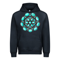 Navy gemstone jewelry Urban Hoodie - RanaPortraitStore