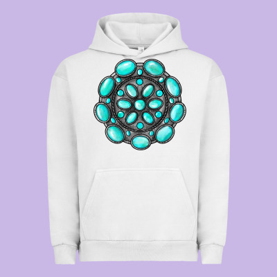Gemstone Jewelry Urban Hoodie Designed By Ranaportraitstore