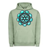 Pigment Oil Green gemstone jewelry Urban Hoodie - RanaPortraitStore