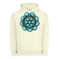 Pigment Pistachio gemstone jewelry Urban Hoodie - RanaPortraitStore