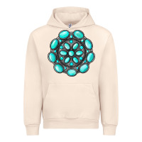 Sandshell gemstone jewelry Urban Hoodie - RanaPortraitStore