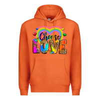 Carrot Choose love Premium Hoodie - Zillion Design Studio