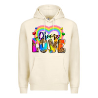 Tofu Choose love Premium Hoodie - Zillion Design Studio