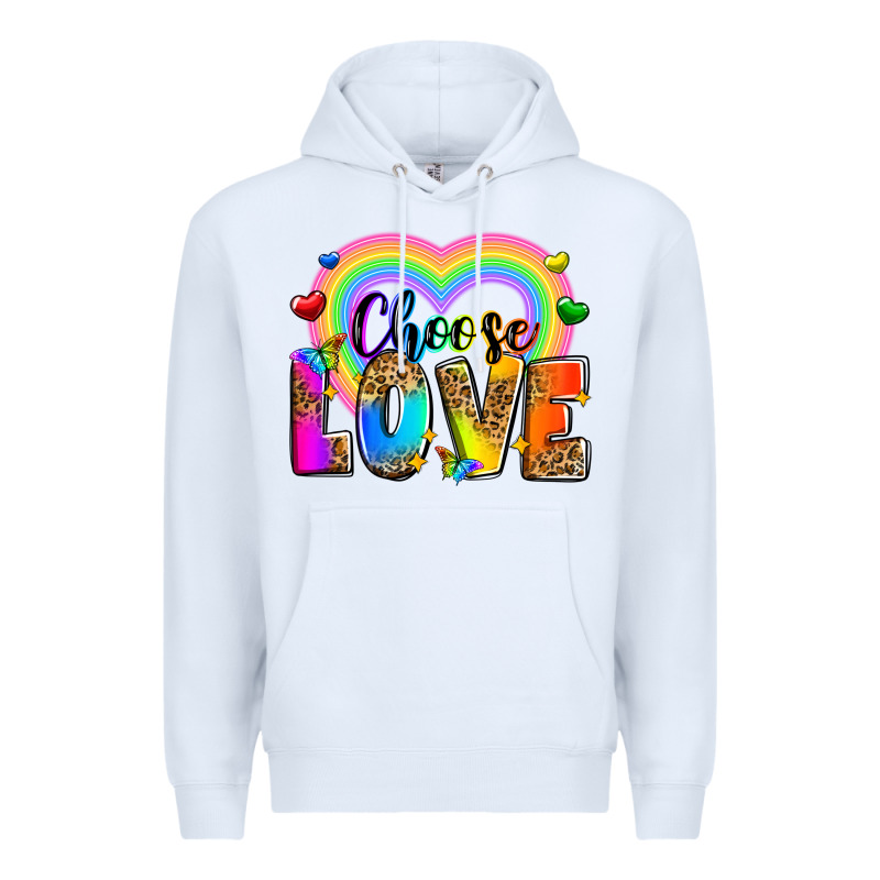 Choose Love Premium Hoodie by Zillion Design Studio | Teevron