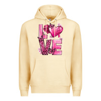 Pina Colada Love Cancer with Heart Premium Hoodie - texasbilliewilder