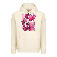 Tofu Love Cancer with Heart Premium Hoodie - texasbilliewilder