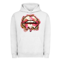 Pigment Lunar Rock volleyball lips Urban Hoodie - Zillion Design Studio