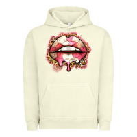 Pigment Pistachio volleyball lips Urban Hoodie - Zillion Design Studio