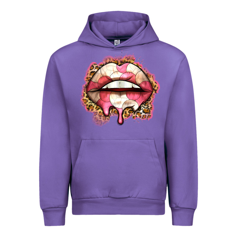 Volleyball Lips Urban Hoodie by Zillion Design Studio | Teevron