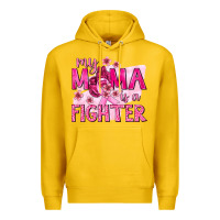 Lemon My Mama Is a Fighter with Ribbon Premium Hoodie - texasbilliewilder