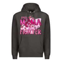 Smoke My Mama Is a Fighter with Ribbon Premium Hoodie - texasbilliewilder