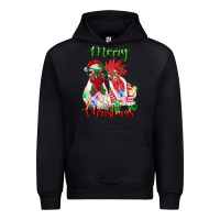 Black christmas roosters Urban Hoodie - RanaPortraitStore
