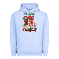 Pigment Grape Ice christmas roosters Urban Hoodie - RanaPortraitStore