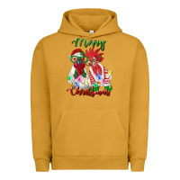 Pigment Peanut Butter christmas roosters Urban Hoodie - RanaPortraitStore