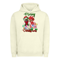 Pigment Pistachio christmas roosters Urban Hoodie - RanaPortraitStore