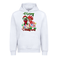 White christmas roosters Urban Hoodie - RanaPortraitStore