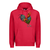 Cardinal rooster Premium Hoodie - RanaPortraitStore