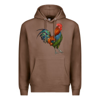 Chestnut rooster Premium Hoodie - RanaPortraitStore