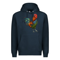 Navy rooster Premium Hoodie - RanaPortraitStore