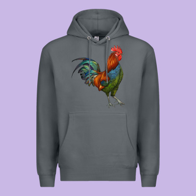Rooster Premium Hoodie Designed By Ranaportraitstore