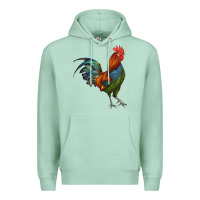 Seafoam rooster Premium Hoodie - RanaPortraitStore