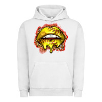 Pigment Lunar Rock softball lips Urban Hoodie - Zillion Design Studio