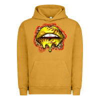 Pigment Peanut Butter softball lips Urban Hoodie - Zillion Design Studio