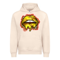 Sandshell softball lips Urban Hoodie - Zillion Design Studio