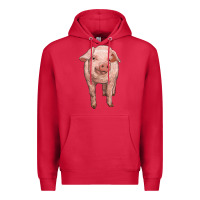 Cardinal pig Premium Hoodie - RanaPortraitStore