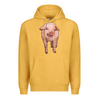 Mustard pig Premium Hoodie - RanaPortraitStore