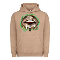 Pigment Burro soccer lips Urban Hoodie - Zillion Design Studio
