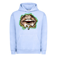 Pigment Grape Ice soccer lips Urban Hoodie - Zillion Design Studio