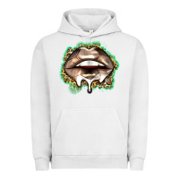 Pigment Lunar Rock soccer lips Urban Hoodie - Zillion Design Studio