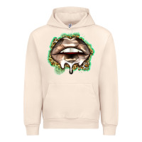 Sandshell soccer lips Urban Hoodie - Zillion Design Studio