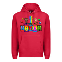 Cardinal we are all human Premium Hoodie - Zillion Design Studio