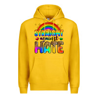 Lemon straight against hate Premium Hoodie - Zillion Design Studio