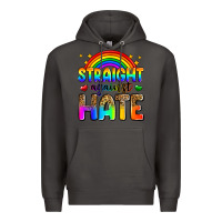 Smoke straight against hate Premium Hoodie - Zillion Design Studio
