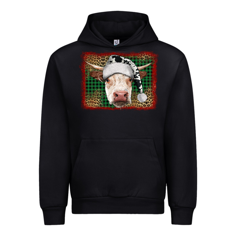 Christmas Cow With Background Urban Hoodie by RanaPortraitStore | Teevron