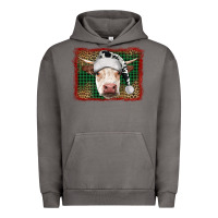 Pigment Tornado christmas cow with background Urban Hoodie - RanaPortraitStore