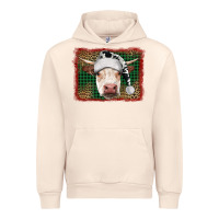 Sandshell christmas cow with background Urban Hoodie - RanaPortraitStore
