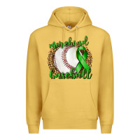 Antique Gold Morehead Baseball Liver Cancer Premium Hoodie - texasbilliewilder