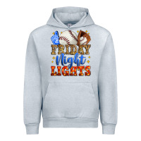 Heather Grey friday night lights baseball Urban Hoodie - Zillion Design Studio
