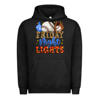Pigment Black friday night lights baseball Urban Hoodie - Zillion Design Studio