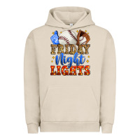 Pigment French Oak friday night lights baseball Urban Hoodie - Zillion Design Studio