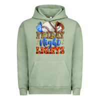 Pigment Oil Green friday night lights baseball Urban Hoodie - Zillion Design Studio