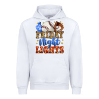 White friday night lights baseball Urban Hoodie - Zillion Design Studio